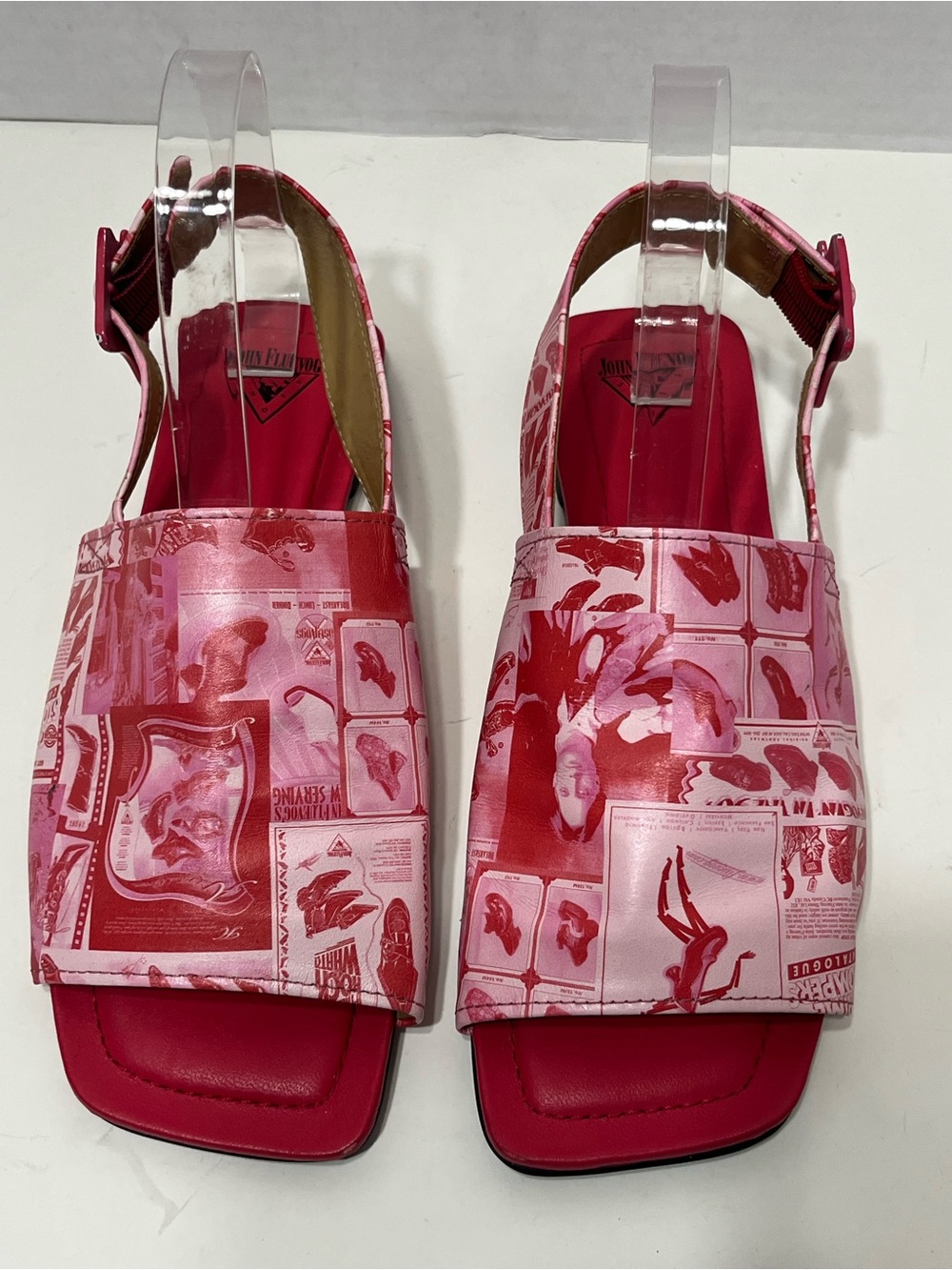JOHN FLUEVOG BEACHES COPACABANA COMFY FLAT SLINGBACK SANDALS women’s size 8